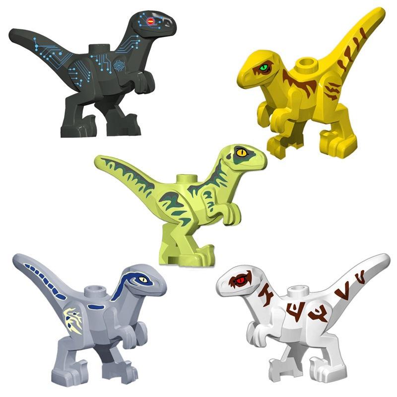 5 Color 5CM Baby Dinosaur Building Blocks Toys Bricks Figures Toys Children Birthday Christmas Gift
