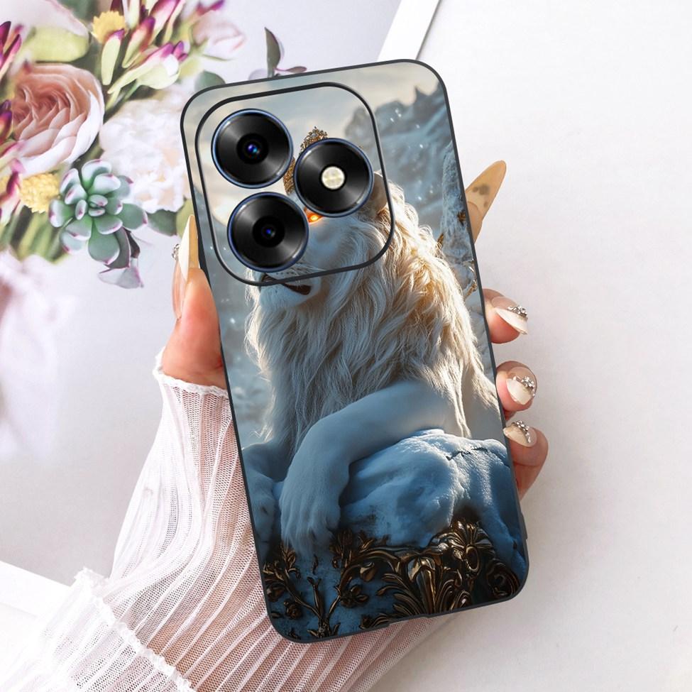 Чехол для телефона ITEL S23 Plus Чехол S681LN Силиконовый Милый Кот Модный Забавный Крутой Расписной Корпус Для ITEL S23+