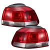 1 шт. Наружный задний фонарь для VW Golf Mk6 Golf 6 Хэтчбек 2009-2013 Задние фонари Задний фонарь заднего хода Боковой фонарь для вождения Без ламп