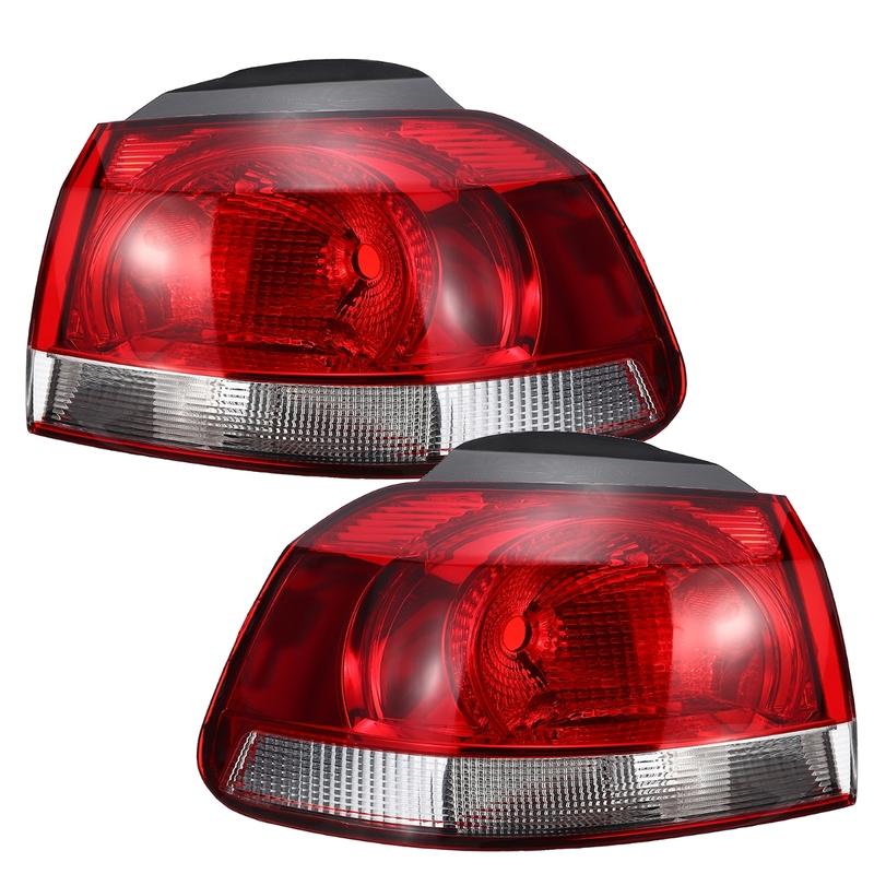 1 шт. Наружный задний фонарь для VW Golf Mk6 Golf 6 Хэтчбек 2009-2013 Задние фонари Задний фонарь заднего хода Боковой фонарь для вождения Без ламп