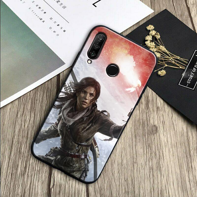 Чехол Lara Croft Tomb Raider для Huawei Nova Y70 Y91 Y61 Y72 Y73 Y90 Y60 3i 7i 8i 11 12i 9 10 SE P20 P30 Pro P40 Lite