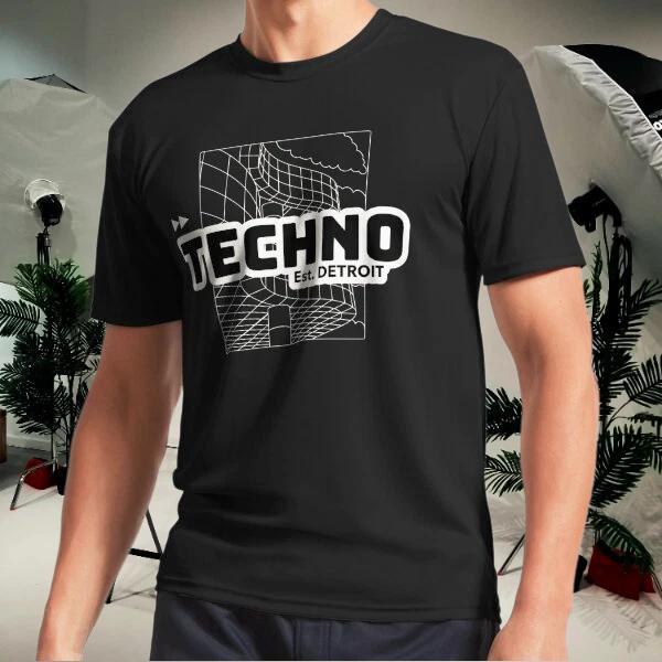 Men's and Women's T-shirts TECHNO - Detroit