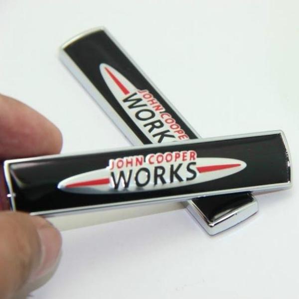 2 шт./лот, наклейка для украшения автомобиля, эмблема, значок, наклейка работает для M/INI C/ooper