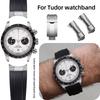 20 мм 22 мм резиновый ремешок для часов Для Tudor Black Bay Little panda monster Black Shield Модификация Силиконовый ремешок браслет для часов мужской