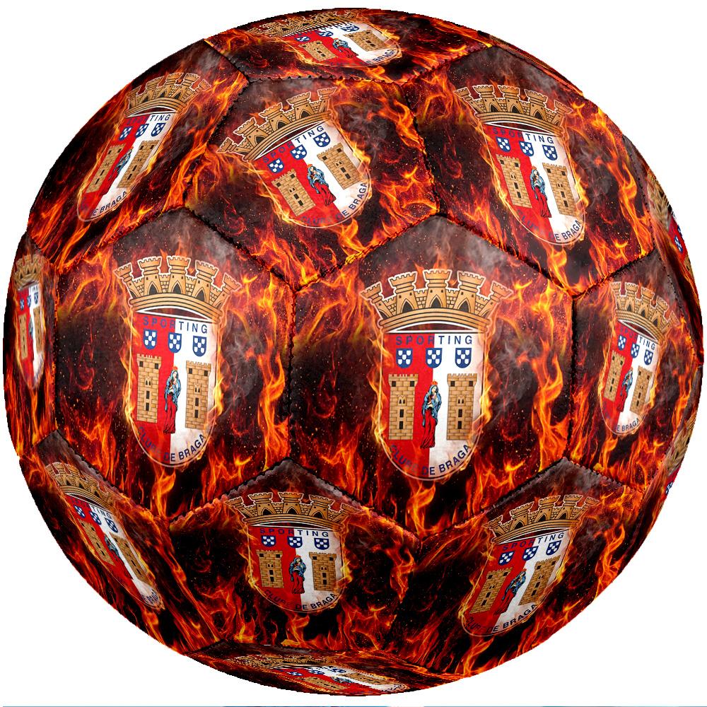 ФК Брага Размер 5 Стандартный Футбольный Прочный Тренировочный Матчевый Футбольный Мяч для Взрослых Наружных Видов Спорта