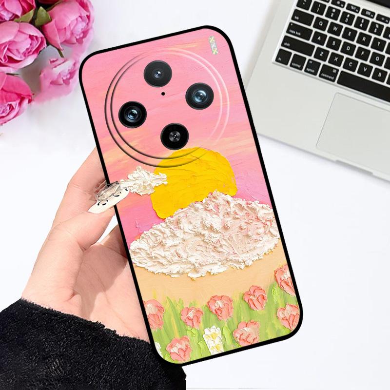 Чехол для Vivo X200 Pro mini 5G V2419A V2405DA Силиконовый ТПУ Чехол для Телефона Для VIVO X 200 Fundas X200Pro Милый Астронавт Сумки для Телефона