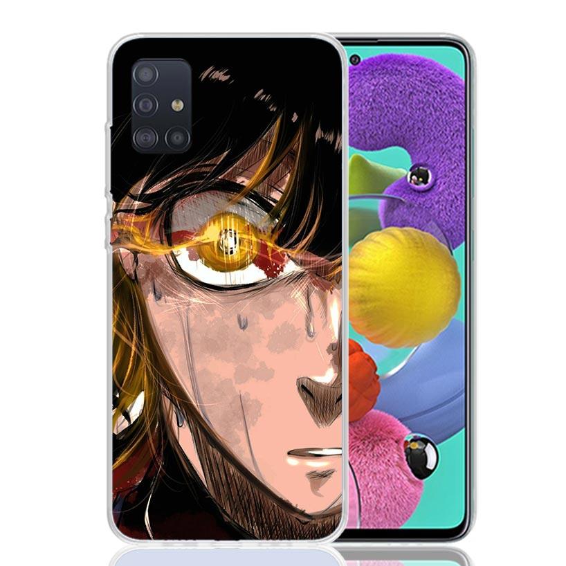 Чехол для телефона Blue Lock Бачира Мегуру для Samsung Galaxy A52 A32 A22 A12 A02S A50S A30S A51 A31 AA71 Note 20 Ultra 10 S10 Plus Gal