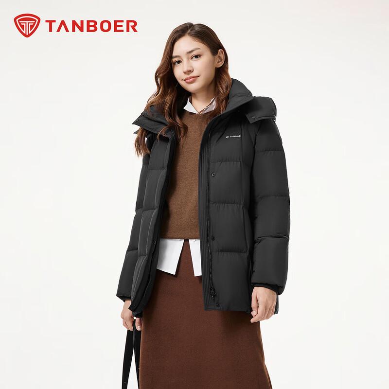 Tanboer Женский короткий пуховик со съемным капюшоном TB5530558Z