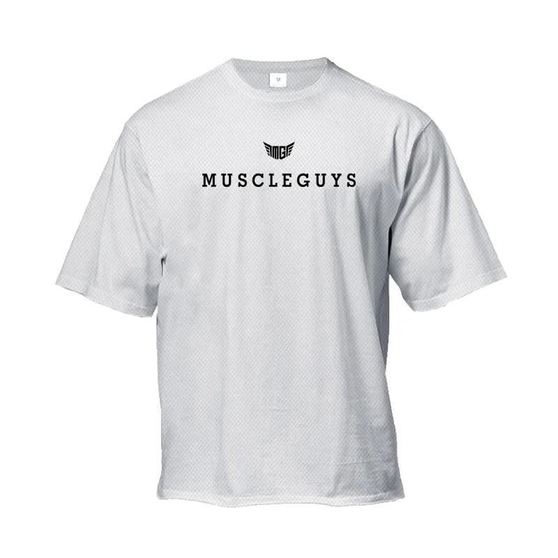 Do The Work Азиатский размер Мужская быстросохнущая летняя футболка высокого качества с круглым вырезом и принтом свободного покроя Модная дышащая футболка M-2XL