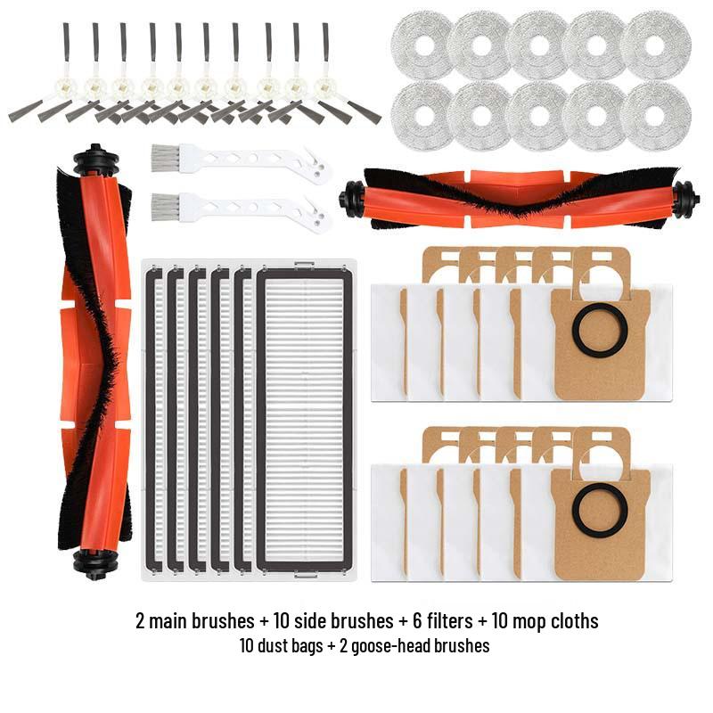 Совместимые расходники для роботов-пылесосов Xiaomi X10+ X10Plus X20+/Pro X20 Plus S20Plus