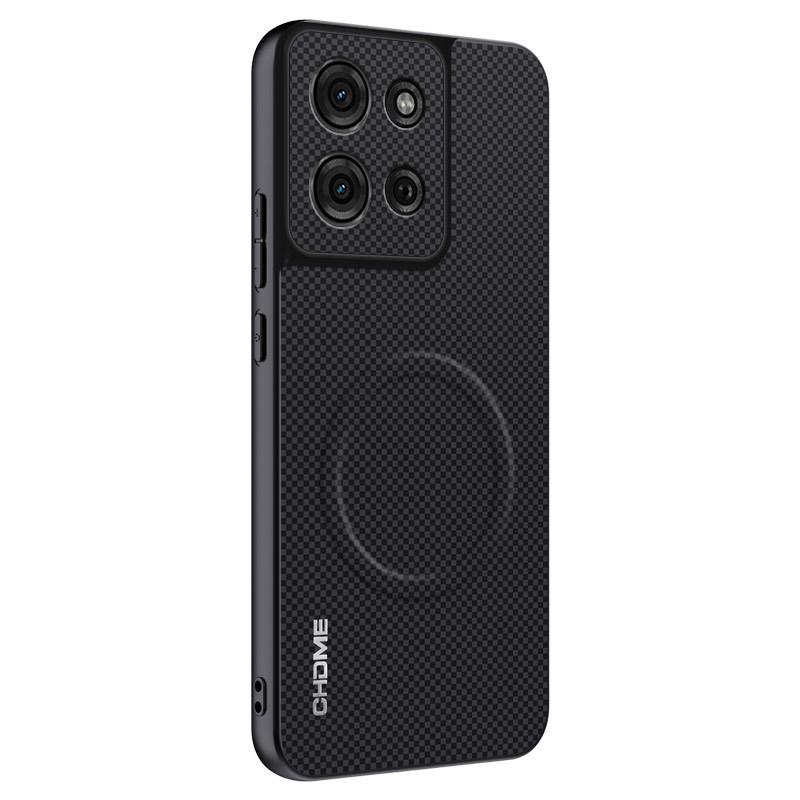 Магнитный защитный чехол для Motorola G75 - Полное покрытие, Защита от падений, Высококачественная текстура