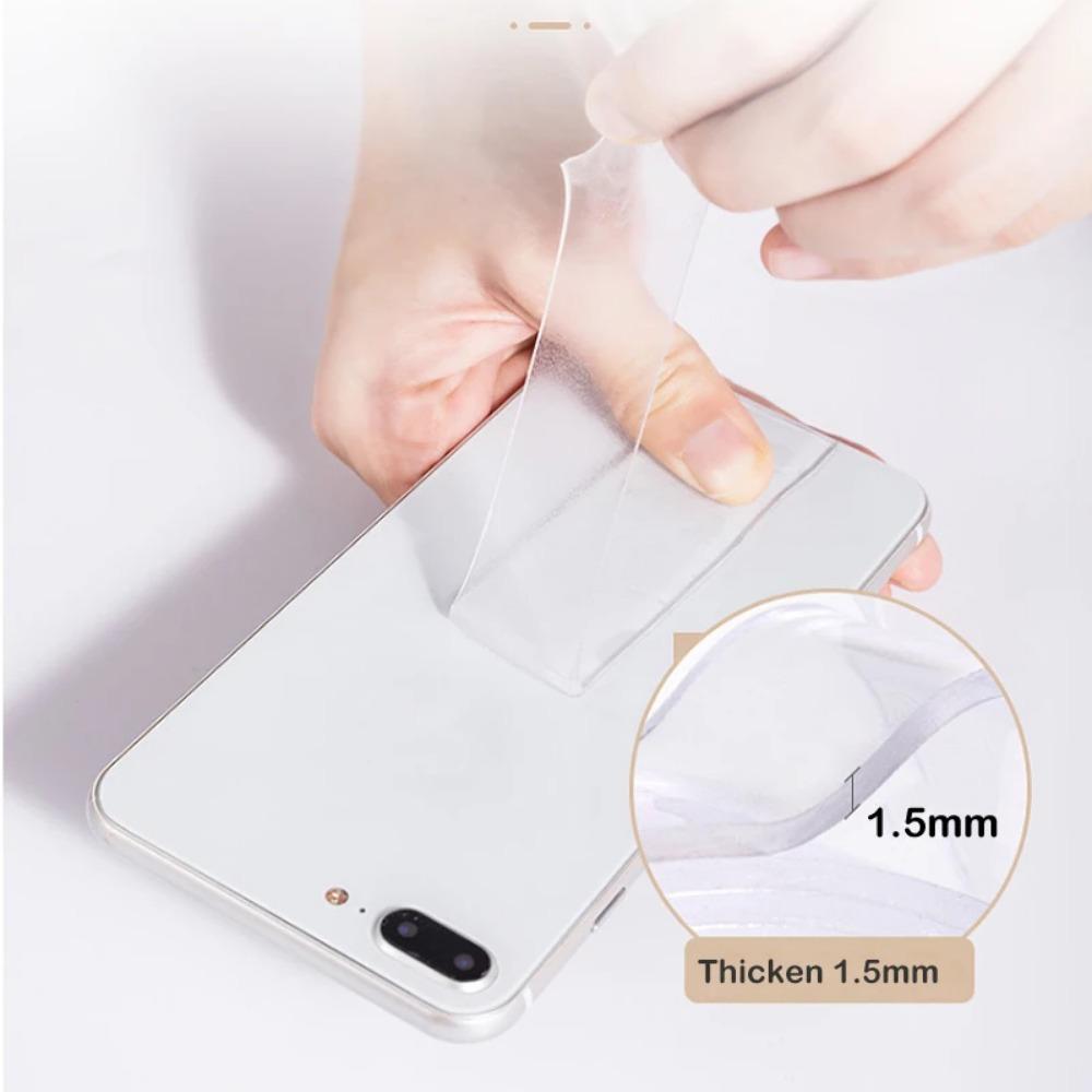 Double Sided Tape Heavy Duty Multipurpose Wall Tape Adhesive Strips Removable Mounting Tape Washable Strong Sticky Transparent Tape Gel