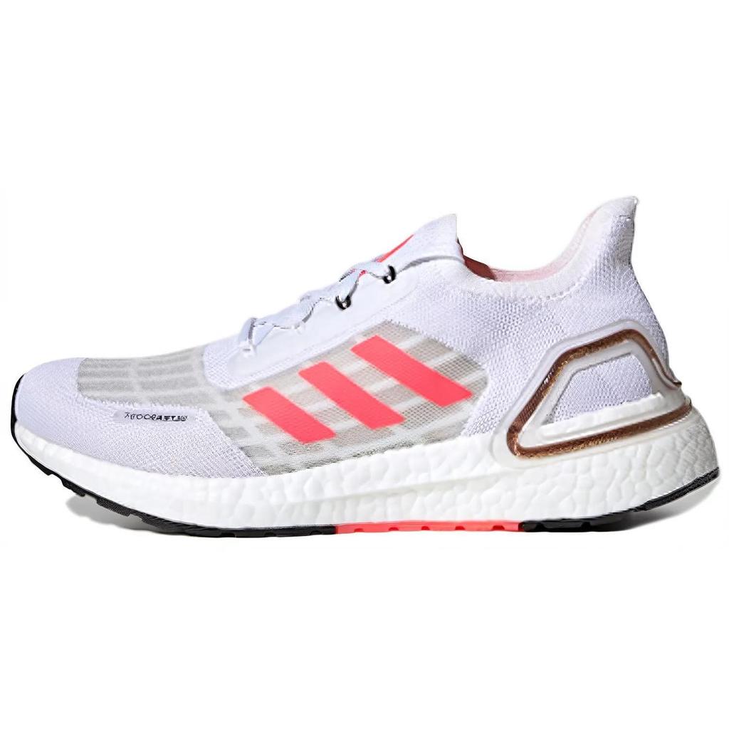 Adidas Womens UltraBoost Summer.Rdy 'White Signal Pink' (women's sizes) Cloud White / Signal Pink / Core Black Running Shoes FW9773