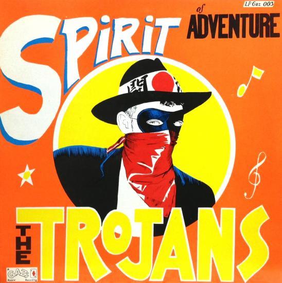Виниловая пластинка TROJANS Spirit Of Adventure LPGAZ003 Gazs Rockin R 1988 Великобритания Регги Ска Даб Б/у