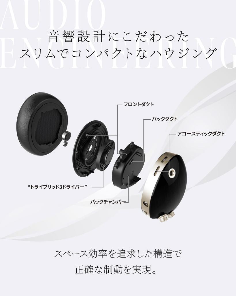AVIOT Adaptive Hybrid Noise Cancelling Wireless Up to 130 Hours Audio Highly Breathable Urethane Comfortable Multipoint Foldable Compact Wired