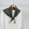 Korean Cotton Retro Scarf Spring And Autumn New Floral Scarf Fashion Female Thin Breathable Shawl Travel Shawl Warm Neck Scarves