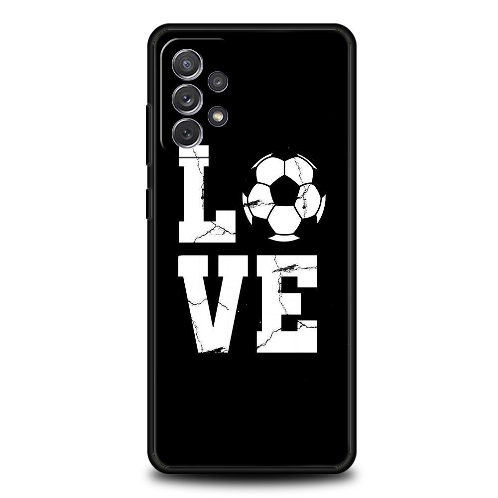 Чехол для телефона Samsung A13 A51 A71 A41 A31 A21S A11 A01 A03S A12 A32 A52 A22 A23 A33 A53 A73 5G, чехол для футбола, футбольное искусство