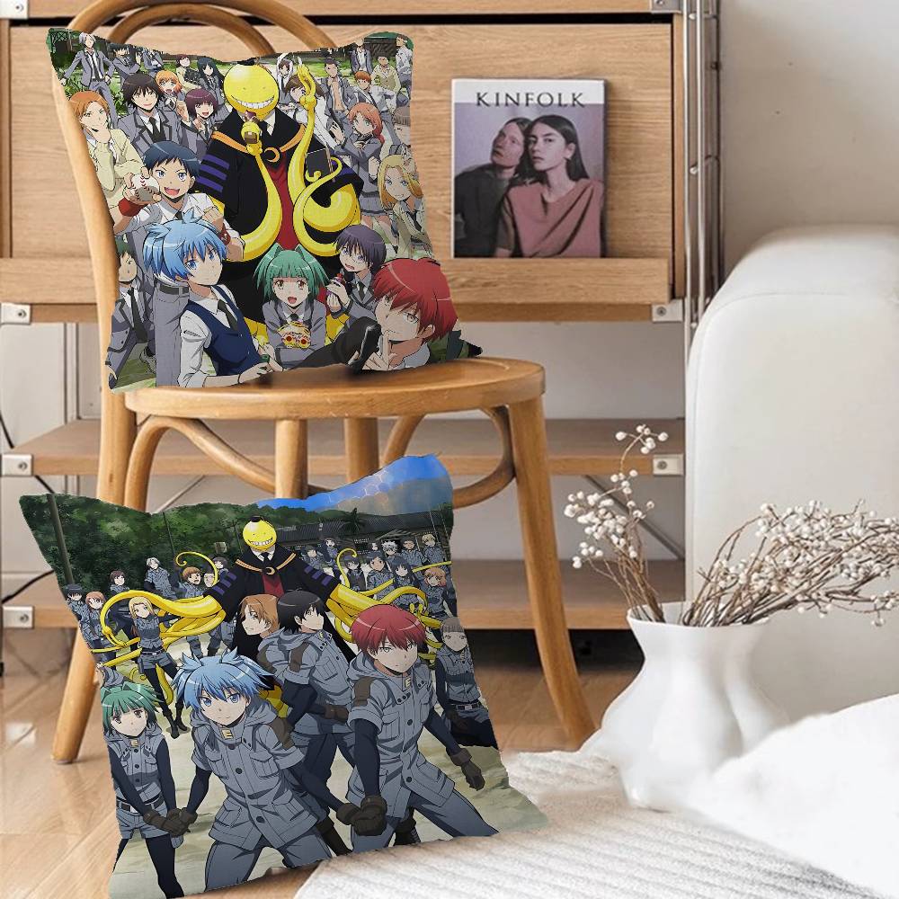 A-Assassination Classroomes Pillow Gift Home Office Decoration Pillow Bedroom Sofa Car Cushion Coverpillow Case