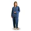 Futon No Futonda Pajama Cotton Gauze Top and and Long Long Front Loungewear for and Winter Set, 100% Bottoms, Unisex, Men's Women's, Sleeves, Pants,