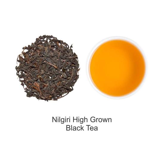 Octavius Nilgiri Highgrown Whole Leaf South Indian Orthodox Black Tea | Среднетелый, мягкий, мягкий вкус | 100 грамм (50 чашек)