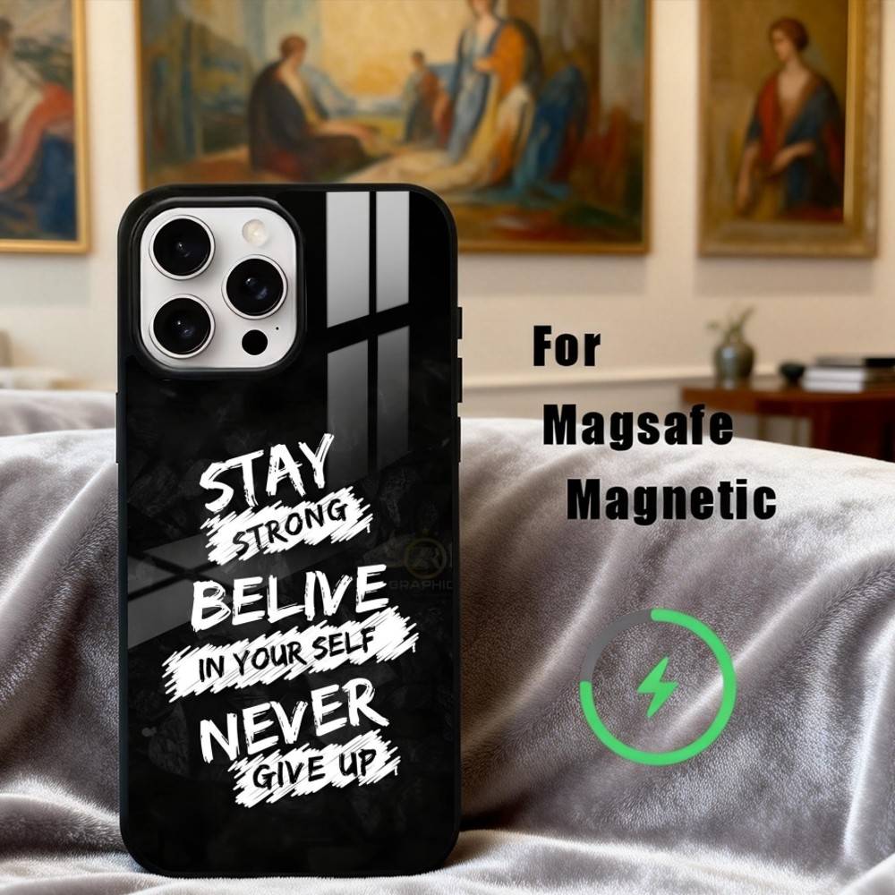 N-Never G-give U-up Phone Case For iPhone 17,16,15,14,13,12,Plus,Pro,Max for Magsafe Magnetic Wireless Charging