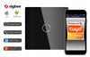 Touch Switch BLACK 1-circuit ZigBee TUYA RTX SH