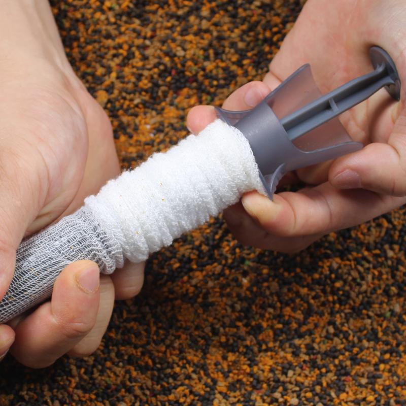 1 шт. 5 м сетчатая система загрузки PVA для ловли карпа в трубке диаметром 16 мм/22 мм/34 мм для быстрорастворимой кормушки для ловли карпа, всплывающие бойлы