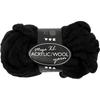 Mega XL Yarn Ball - Creotime - Black - 90% Acrylic - 10% Wool - 300 Gr - 15 M