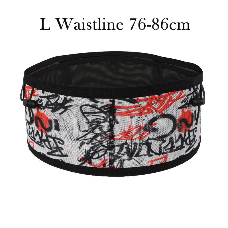 Многофункциональная поясная сумка для бега с эластичной сеткой Плотно прилегающая сумка для мобильного телефона Многофункциональная сумка большой вместимости для езды на велосипеде для горной воды