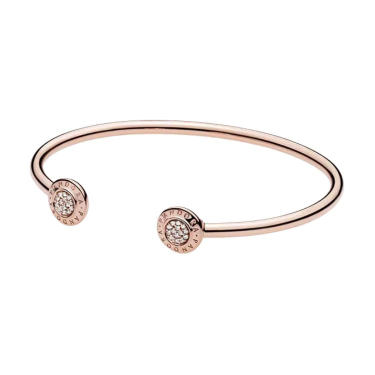 Pandora Bangles Women's Rose Gold 580528CZ