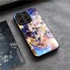 Чехол для телефона Love Live Anime для iPhone 17 Air 16 E Pro Max 15 14 13 Mini 12 Pro 11 Max Plus Черный Стеклянный Чехол