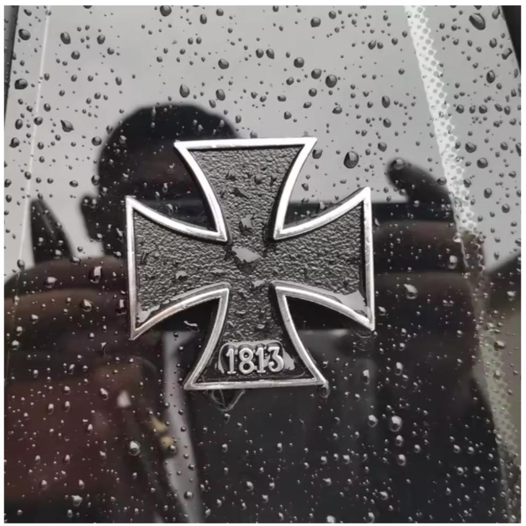 1 шт. 3D Металлический Знак Эмблема Крест Altese 1813 Наклейка на Крыло Боковое Задний Багажник Применимы к Автомобилю Мотоциклу Пикапу Внедорожнику