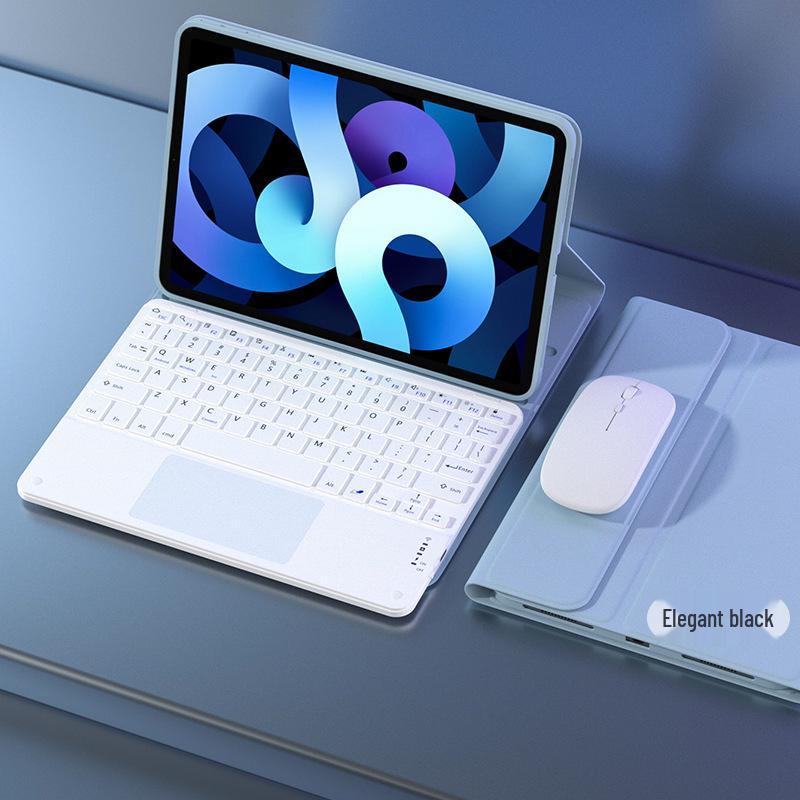 Магнитный чехол-клавиатура Bluetooth с подсветкой для Xiaomi Redmipad2 (Русский/Португальский) - Совместимо с моделью 2025 года