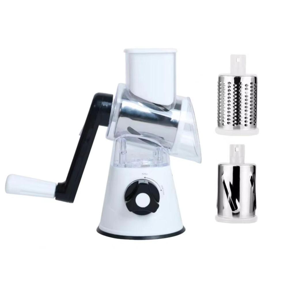 Rotary Cheese Grater Manual Food Shredder Nut Grinder Manual Rotary Vegetable Slicer Household