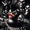 Resin Devil Duck Statue Ornament Mysterious Death Rock Devil Elements Dashboard Car Interior Decoration Car Accessories