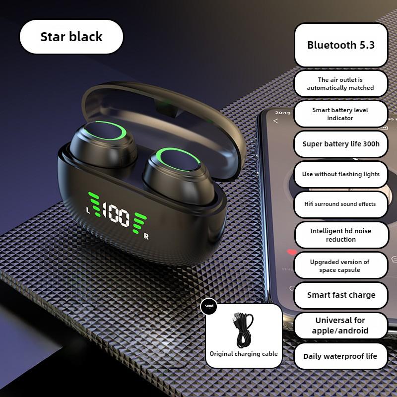 [20 часов непрерывного прослушивания] Взрывная беспроводная Bluetooth-гарнитура с длительным сроком службы, высоким качеством звука и шумоподавлением