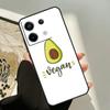LOVE VEGGIE Vegetarian VEGAN Case For Xiaomi Redmi Note 13 Pro 14 12 11 9 10 9S 10S 11S 12S Redmi 13C 10C 12C 14C Cover