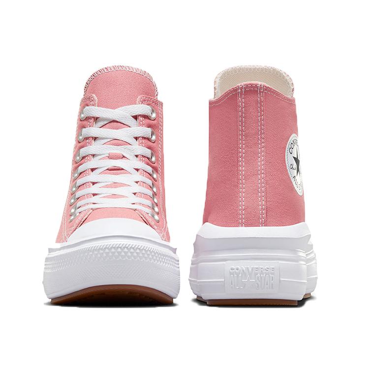 Converse Chuck Taylor All Star Удобные высокие кеды из парусины Унисекс Розовые