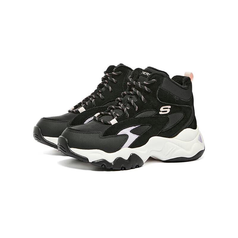 Skechers Женские зимние теплые кроссовки на массивной платформе 167595