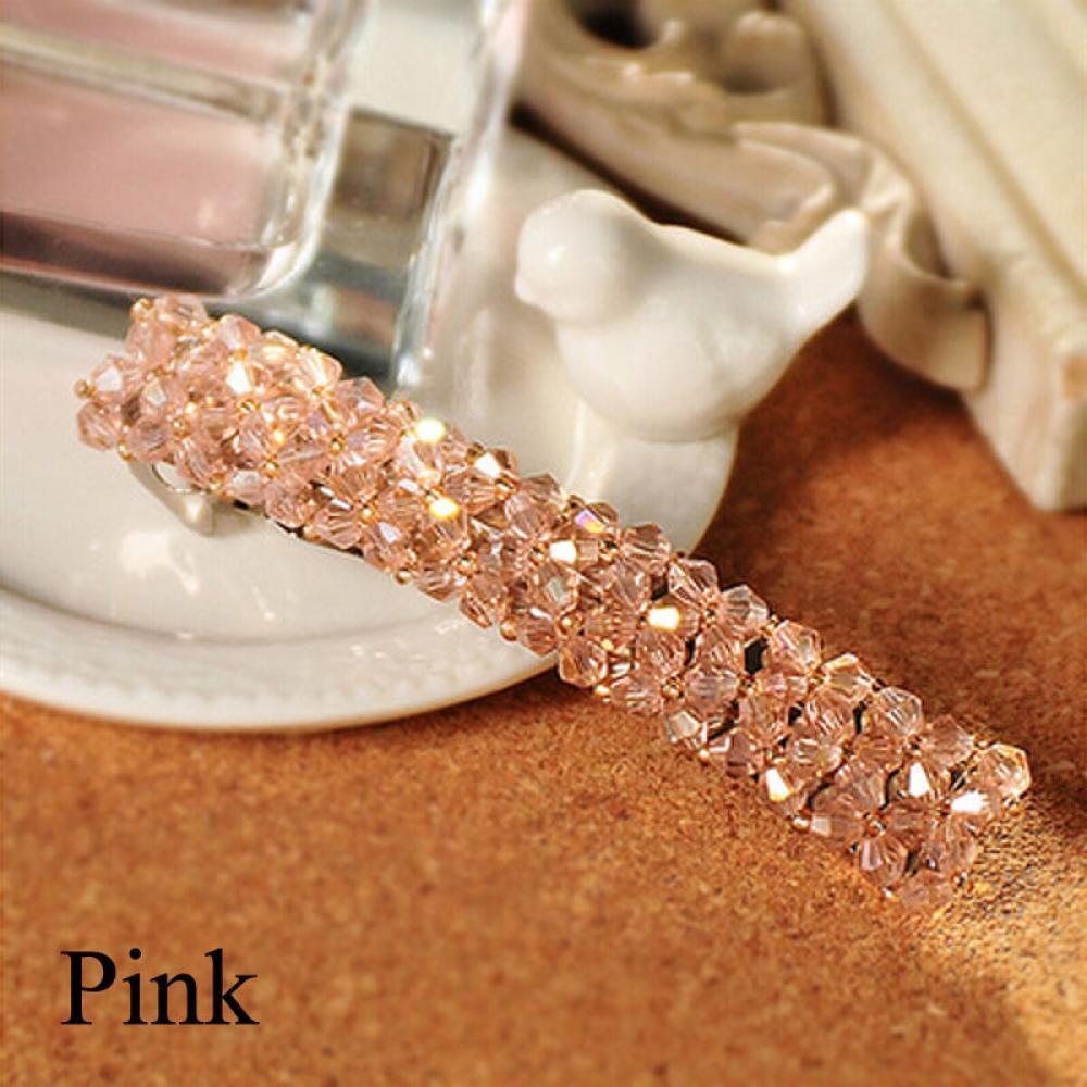 Hair Accessories Headwear Women Hair Clip Barrette Crystal Rhinestone Hairpin