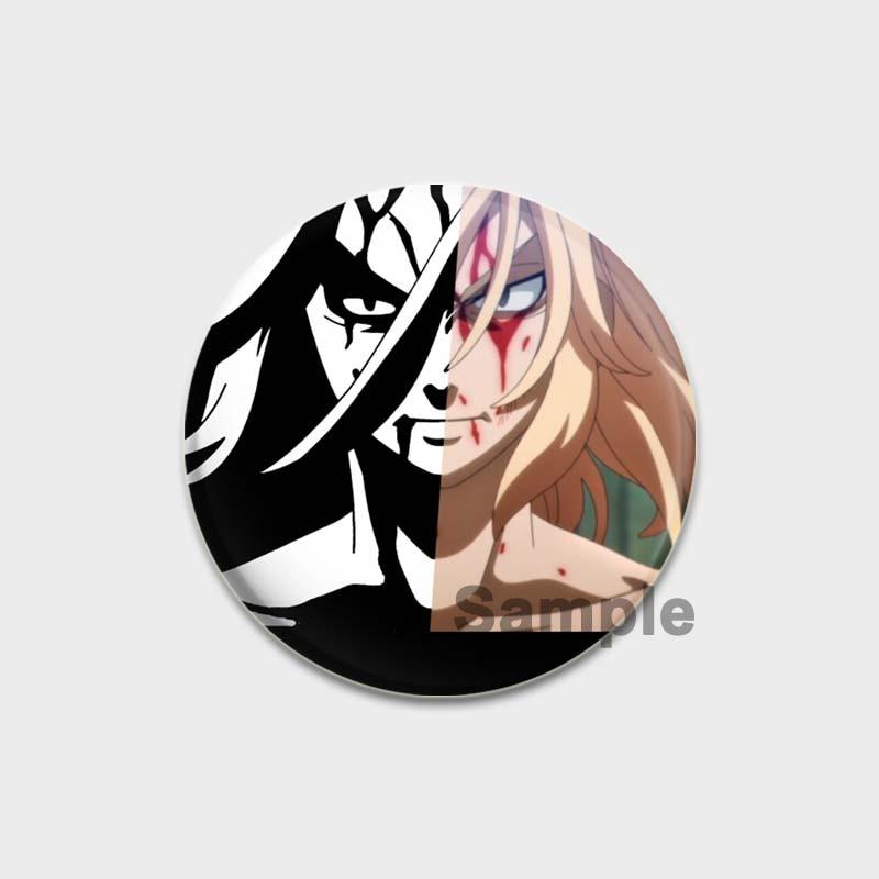 58 мм значок Мстителей Токио, аксессуары в стиле аниме, брошь на булавке, украшение для рюкзака, детские подарочные броши для женщин, ювелирные изделия, одежда, искусство