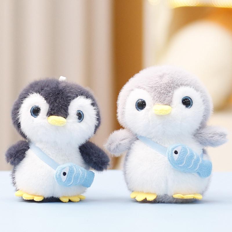 Plush Penguin Toy Keychain With Soft Short Plush For Girls Gift And Bag Decoration