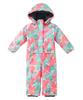 Hiheart Snowboard and Ski Adjustable Perfect for Snow Orange Size 120 Kids' Wear, One-Piece Jumpsuit, Size, Waterproof, Warm, Play, Heart,