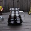 Жаростойкий Утолщенный Стеклянный Кофейник-Облако V60 Чашка-Фильтр для Кофе Дрип-Кофейник с Крышкой