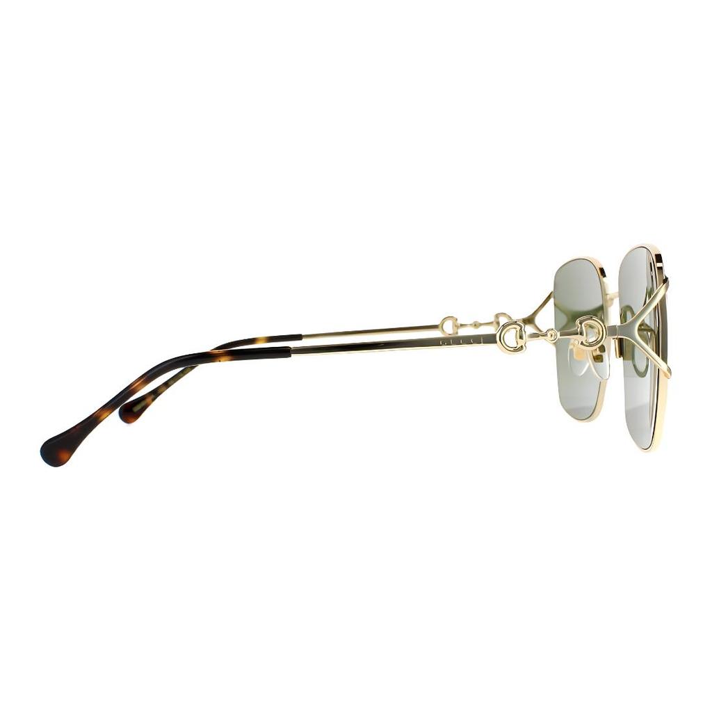 Gucci Metal Frame Square Sunglasses Unisex sunglasses GG1018SK-002