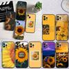 PP9 Красивый Желтый Подсолнух Чехол для Телефона для Samsung Galaxy S20 S21 S22 Ultra FE + Plus A21S A22 A24 A25 A26 A30 A30S A31