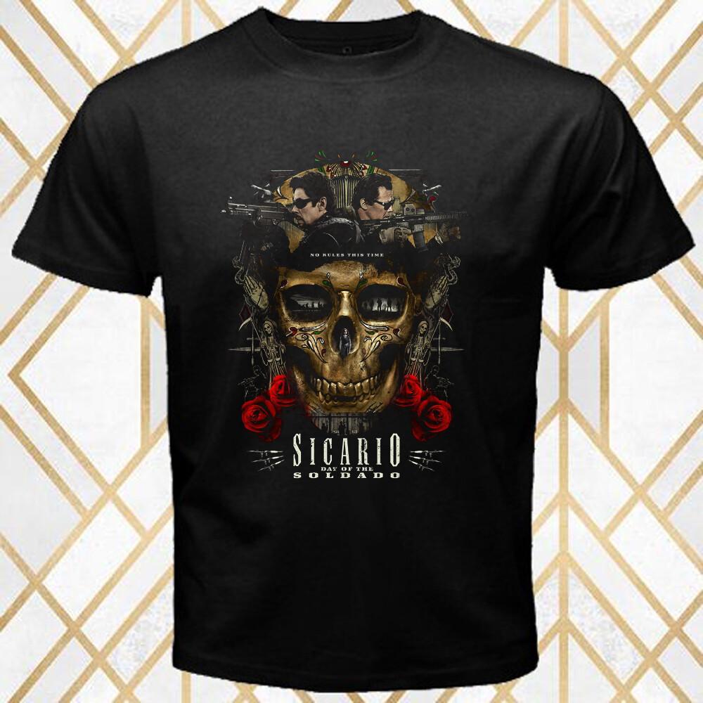 Sicario Day of The Soldado Men Black Size S 5XL