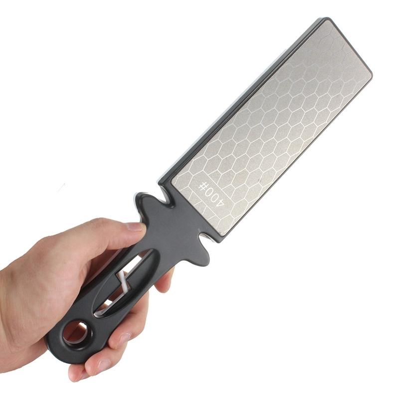Double Side Diamond Sharpening Stone Whetstone Ceramic Knife Dual Sharpener Grindstone Kitchen Knife Grinding Tools