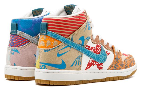 Thomas Campbell X Nike SB Dunk High What The 918321-381