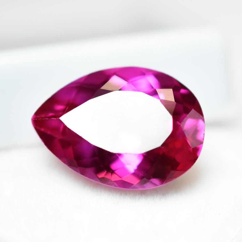 9.80 Ct Natural Pink Tourmaline Pear Cut Loose Gemstone For Jewelry